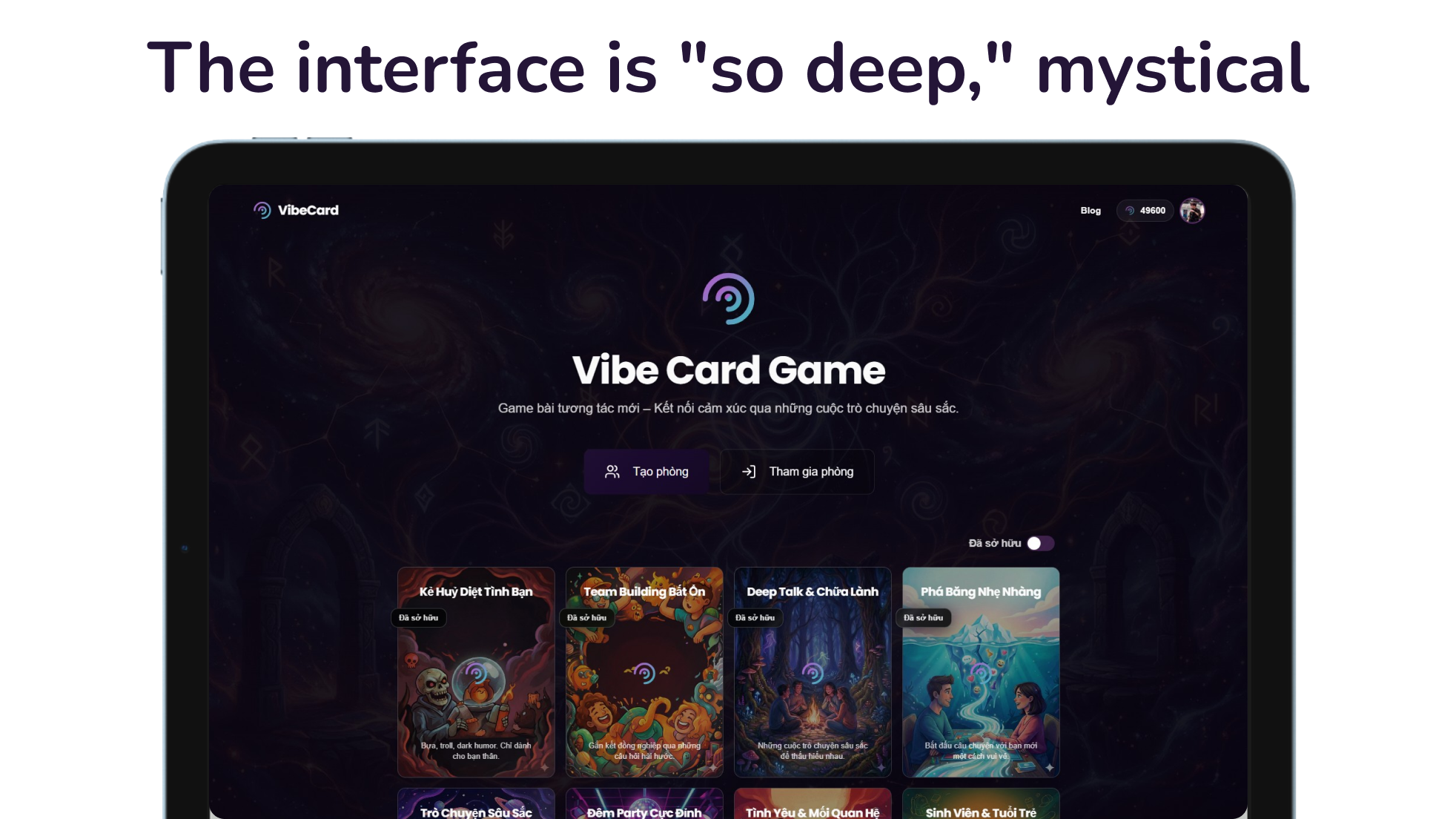 VibeCard Screenshot 1
